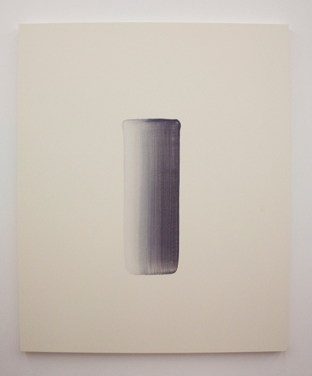 Lee Ufan, Dialogue, 2009, oil on canvas, 89.4 x 71.7 inches